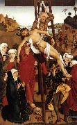 PLEYDENWURFF, Hans Crucifixion of the Hof Altarpiece sg china oil painting reproduction